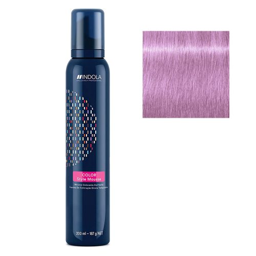 Indola Color Style Mousse 200ml - Powdery Lilac