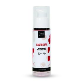   Crystal Nails Moisturising Hand, Foot and Body Lotion - Raspberry Lotion - Rich 30ml