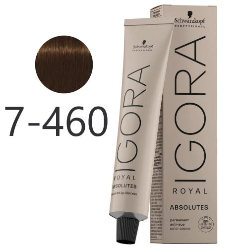 Schwarzkopf Igora Royal Absolutes krémhajfesték 60ml - 7-460