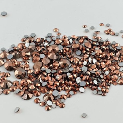 Körömkő strassz 720db mix Copper 16