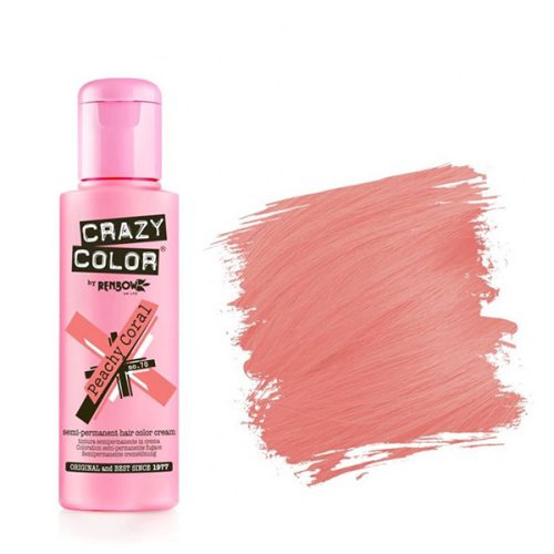 Crazy Color Hajszínező krém 100ml - 70 Peachy Coral