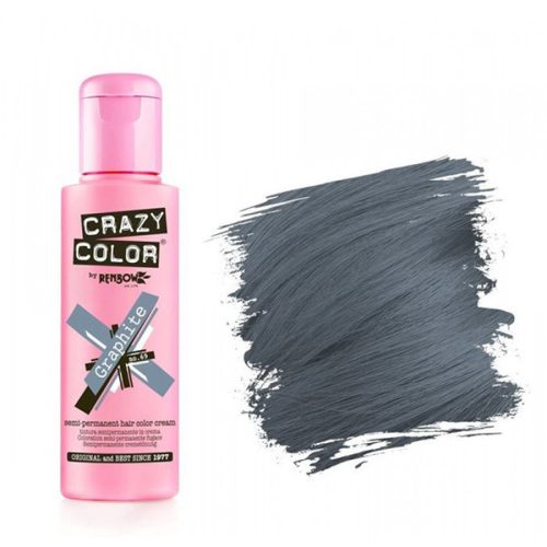Crazy Color Hajszínező krém 100ml - 69 Graphite