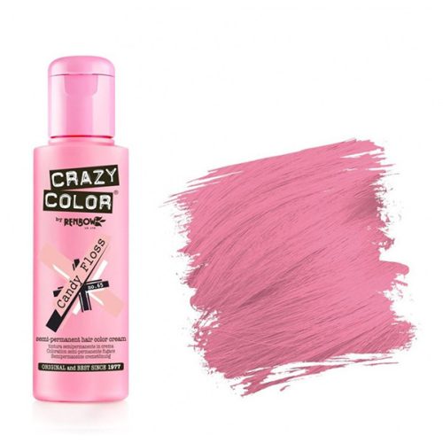 Crazy Color Hajszínező krém 100ml - 65 Candy Floss