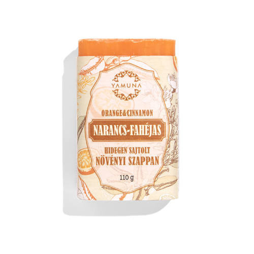 Yamuna Narancs-fahéjas hidegen sajtolt szappan 110g