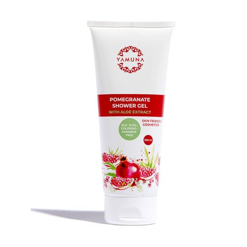 Yamuna Gránátalmás tusfürdő aloe verával 200ml