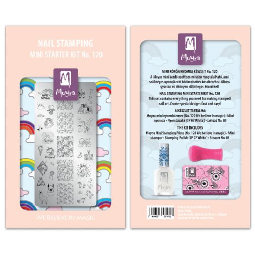 Moyra Mini Körömnyomda lemez Szett No. 120