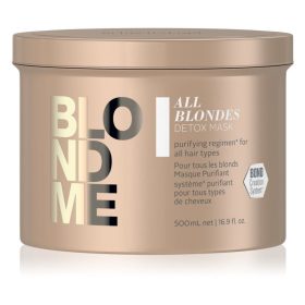   Schwarzkopf BLONDME All Blondes Detox detoxikáló és tisztító hajpakolás 500ml