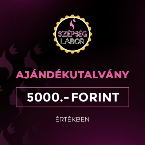 Ajándékutalvány 5000 Ft (csak előreutalásos fizetés esetén)