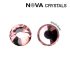 NOVA Crystal Strasszkő - Light rose SS3 (1,4mm)