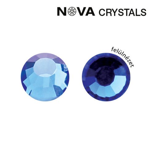 NOVA Crystal Strasszkő - Sapphire SS8 (2,4mm)