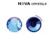 NOVA Crystal Strasszkő - Sapphire SS8 (2,4mm)