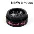 NOVA Crystal Strasszkő - Black SS3 (1,4 mm)
