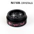 NOVA Crystal Strasszkő - Black SS8 (2,4 mm)