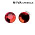 NOVA Crystal Strasszkő - Red SS3 (1,4 mm)