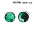 NOVA Crystal Strasszkő - Emerald SS8 (2,4 mm)