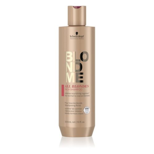 Schwarzkopf BLONDME All Blondes Rich sampon vastag szálú hajra 300ml