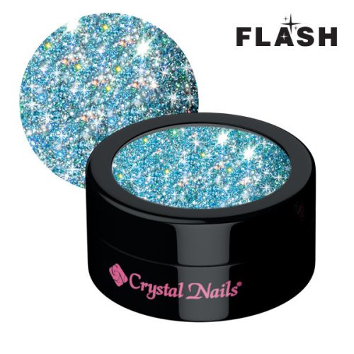 Crystal Nails Flash glitters 4 - türkiz