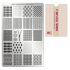 Moyra Körömnyomda lemez 99 Fabric Texture 2