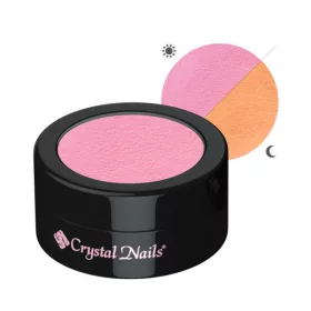 Crystal Nails Glow pigmentpor - pink