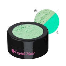 Crystal Nails Glow pigmentpor - zöld