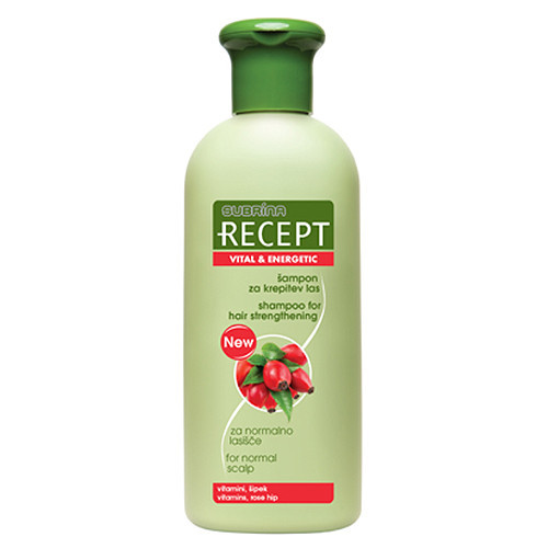 Subrina Recept Vital&Energetic hajerősítő tápláló sampon 400ml