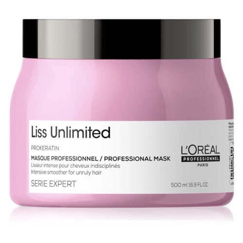 L'Oréal Professionnel Serie Expert Liss Unlimited hajpakolás 500ml