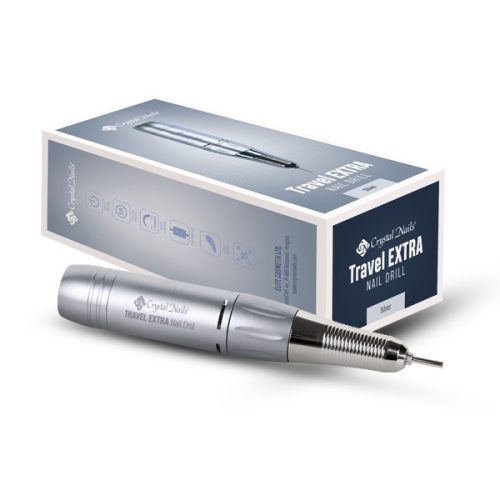 Crystal Nails Travel Extra Nail Drill csiszológép - Silver