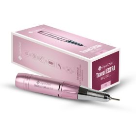 Crystal Nails Travel Extra Nail Drill csiszológép - Pink