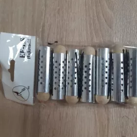 Ef-es alu.gumis golyós hajcsavaró 20mm 