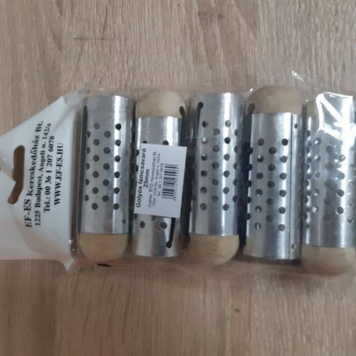 Ef-es alu.gumis golyós hajcsavaró 25mm 
