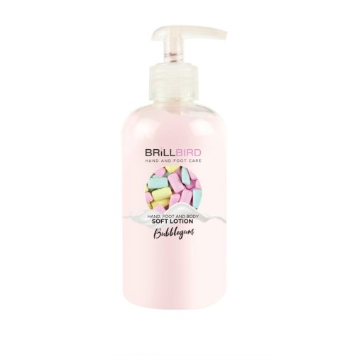 BrillBird Bubblegum - Kéz- és lábápoló krém - Soft lotion 250ml