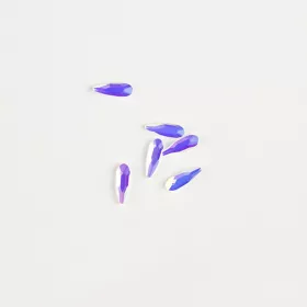   BrillBird Műköröm Formakövek (10db-os) drop 2x6mm pink AB