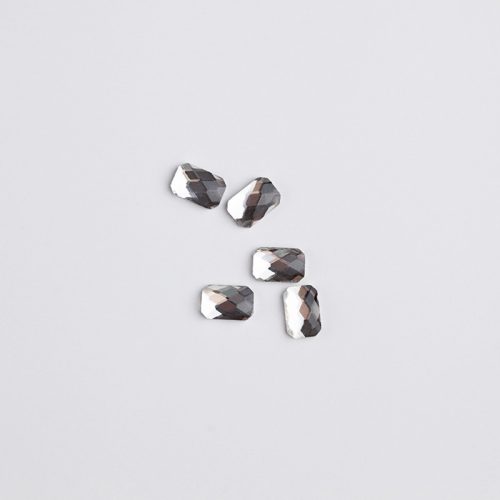 BrillBird Műköröm Formakövek (10 db-os) emerald 4x6mm clear