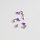 BrillBird Műköröm Formakövek (10 db-os) navette 3x6mm clear AB
