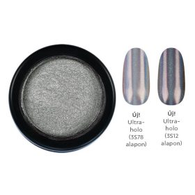 Crystal Nails ChroMirror króm pigmentpor - Ultraholo