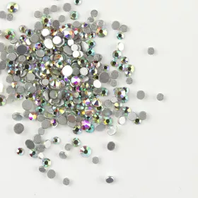 BrillBird Műköröm Strasszkő crystal AB (100 db-os) SS8