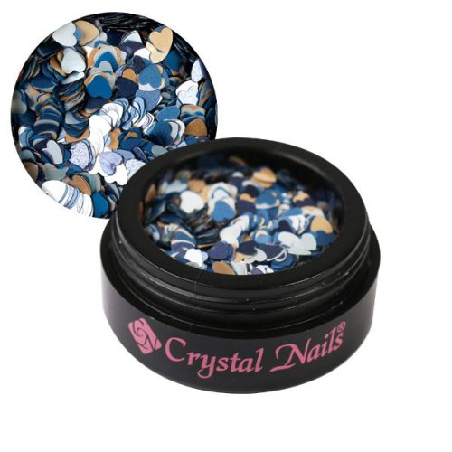 Crystal Nails Love díszítő flitter - Storm