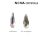 NOVA Crystal Gems Formakő - 2x6mm csepp (crystal)