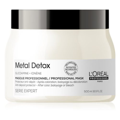 L'Oréal Professionnel Serie Expert Metal Detox mélyen tápláló hajpakolás 500ml