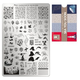 Moyra Körömnyomda lemez 110 Sea you soon