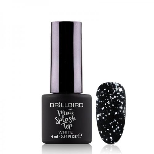 BrillBird Matt Splash Top - white 4ml