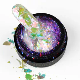 BrillBird Króm flakes - chrome flakes Rainbow