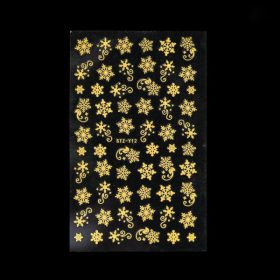 BrillBird Karácsonyi körömmatrica - STZ-Y12