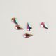 BrillBird Műköröm Formakövek (10 db-os) drop 5x8mm clear AB