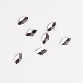   BrillBird Műköröm Formakövek (10 db-os) rhombus 8x5mm clear