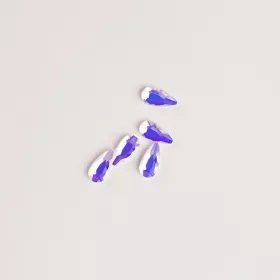   BrillBird Műköröm Formakövek (10 db-os) drop 5x3mm pink AB