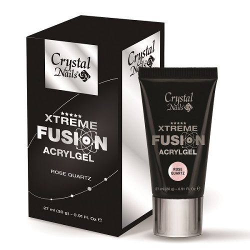 Crystal Nails Xtreme Fusion AcrylGel Rose Quartz - 27ml (30g)