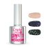 Crystal Nails Confetti Top Gel - Matte White 4ml