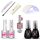 Crystal Nails közepes gél lakk szett