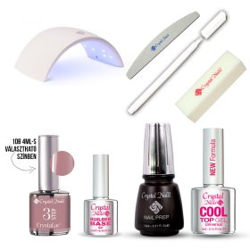 Crystal Nails alap gél lakk szett